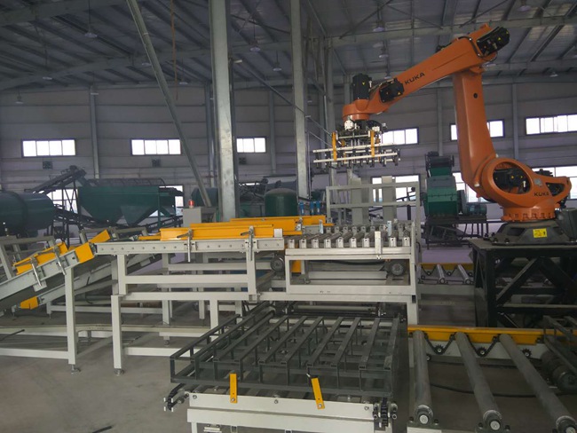 機器人碼垛生產線2